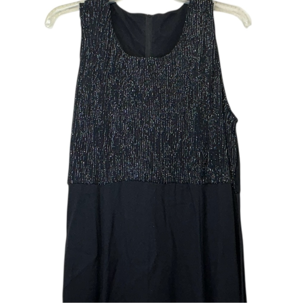 Vintage 90’s Black Metallic Bodice Maxi Holiday/Party Dress NWT - Picture 4 of 8